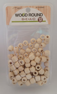 Magic Collection- Natural Wood Round Beads