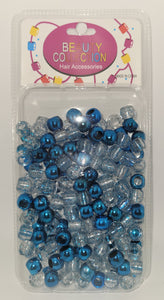 Beauty Collection Royal Blue Large Speckled Beads (METROY)