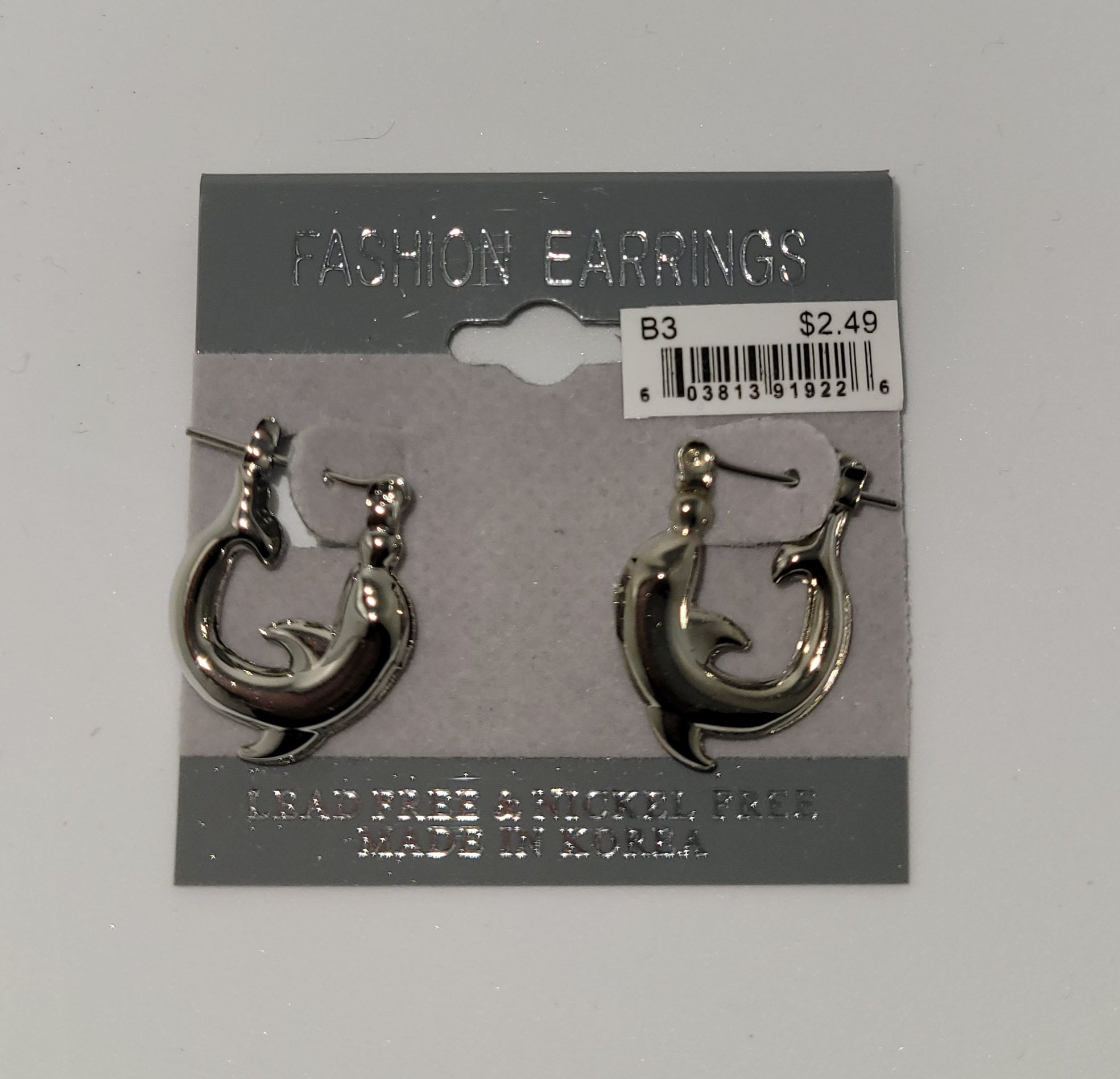 Fashion Earrings Silver (B3)