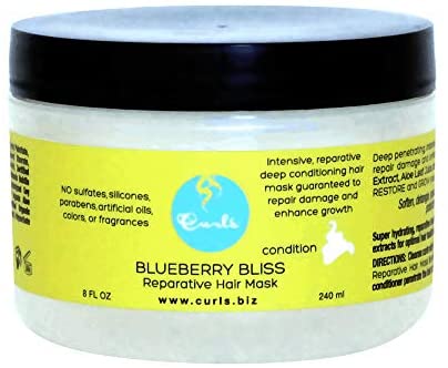 Curls- Blueberry Bliss Reparative Hair Mask 8 oz