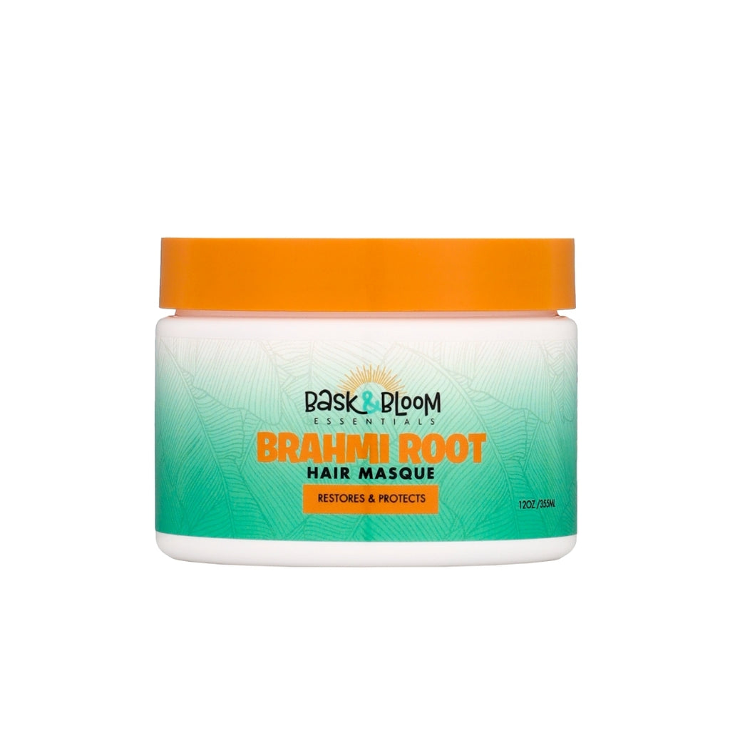 Bask & Bloom- Brahmi Root Hair Masque 12 oz