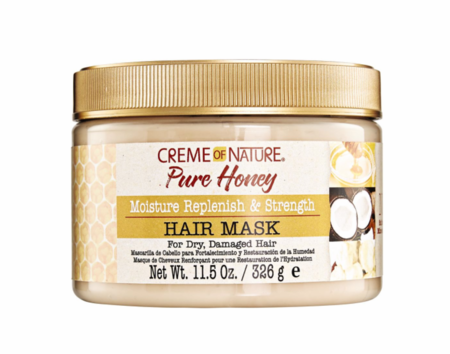 Creme Of Nature Pure Honey Moisture Replenish & Strength Hair Mask 11.5 oz