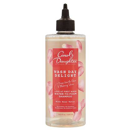 Carol's Daughter Wash Day Delight Rose Water Foam to Shampoo 16.9oz