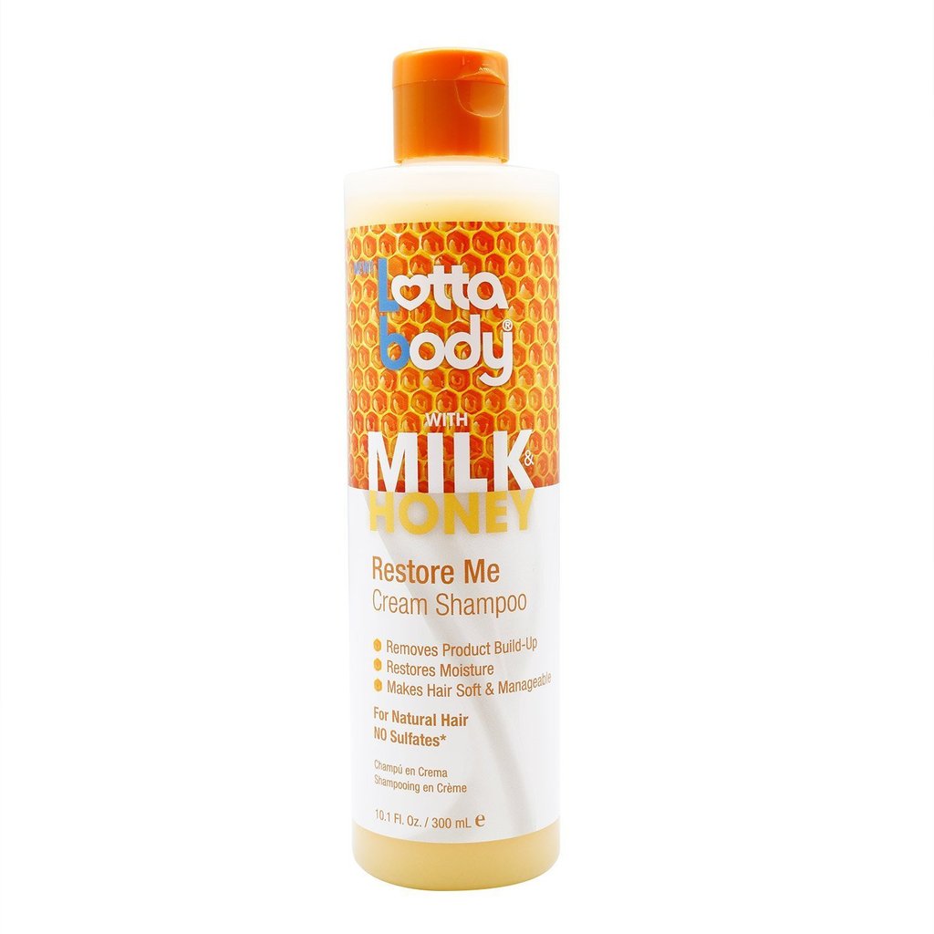 Lottabody w/Milk & Honey- Restore Me Cream Shampoo 10.1oz