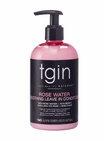 TGIN Curls N' Roses- Rose Water Smoothing Leave In Conditioner 13oz