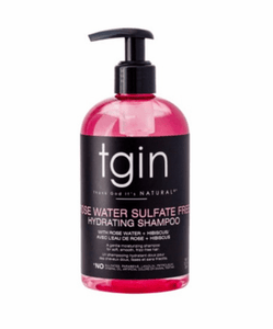 TGIN Curls N' Roses- Rose Water Sulfate Free Hydrating Shampoo 12oz