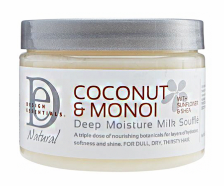 Design Essentials- Coconut & Monoi Deep Moisture Milk Souffle 12 oz